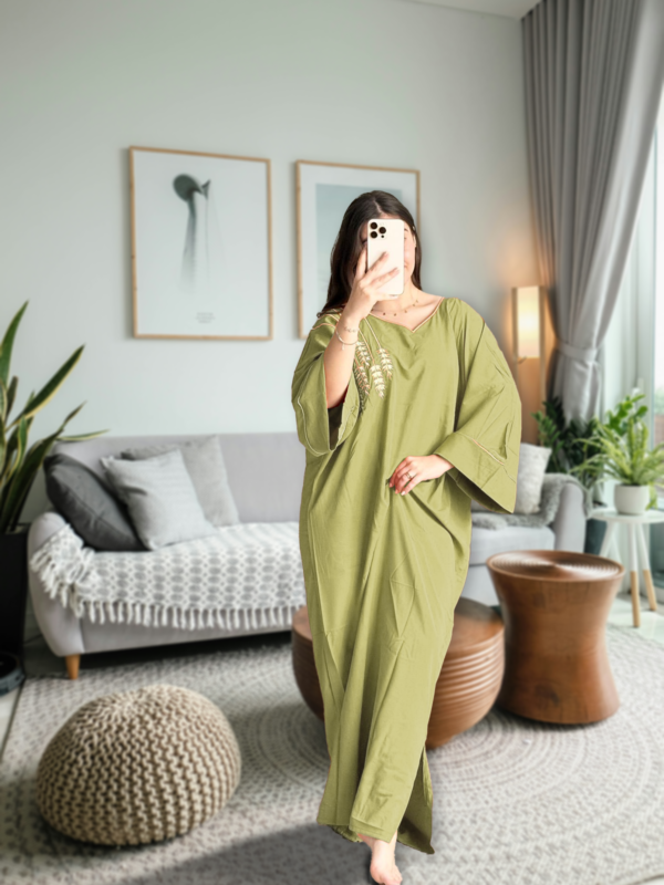 ✨ قندورة مغربية عصرية – أناقة وراحة كل نهار 💃🛌 - Image 6