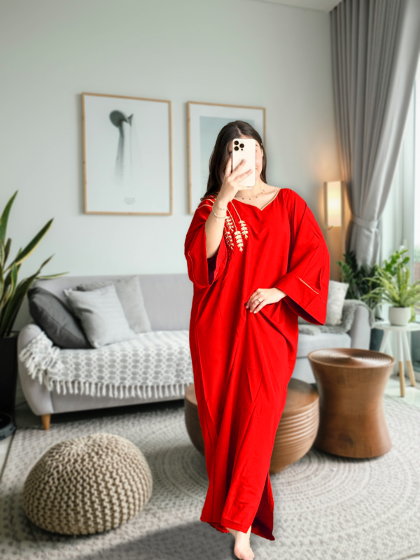 ✨ قندورة مغربية عصرية – أناقة وراحة كل نهار 💃🛌 - Image 4