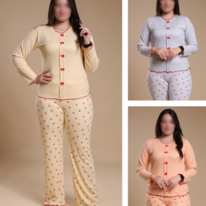 🌸 بيجاما نسائية – راحة وأناقة 💕👚